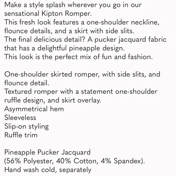 LILLY PULITZER Kipton Romper dress - Picture 8 of 8